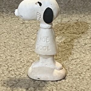 Joe Cool Snoopy Pencil Topper Eraser vtg